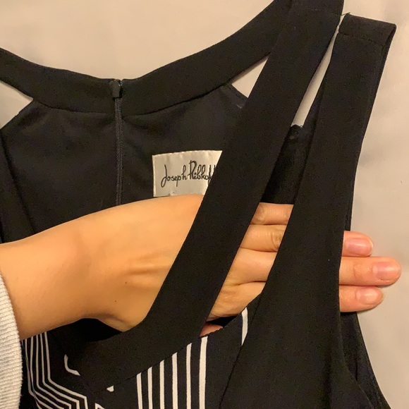 Fitted dress with ruffles around waist | size 8 - Picture 2 of 10